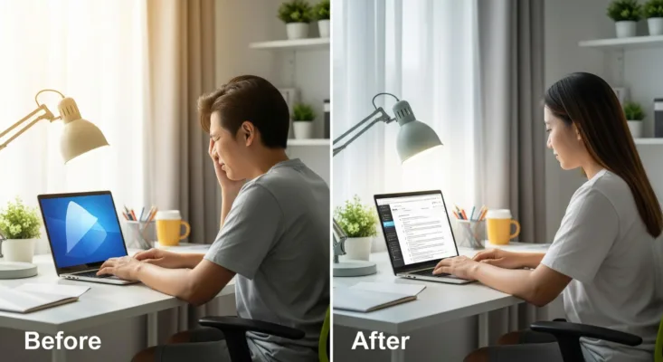 Work from Home อย่างไรให้โปรดักทีฟ ติดฟิล์มกรองแสง ลดแสงสะท้อนจอ สบายตา ทำงานลื่น