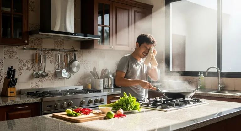 ครัวติดฟิล์มกรองแสง อากาศถ่ายเทดี ทำอาหารฟิน ไม่ต้องกลัวร้อน